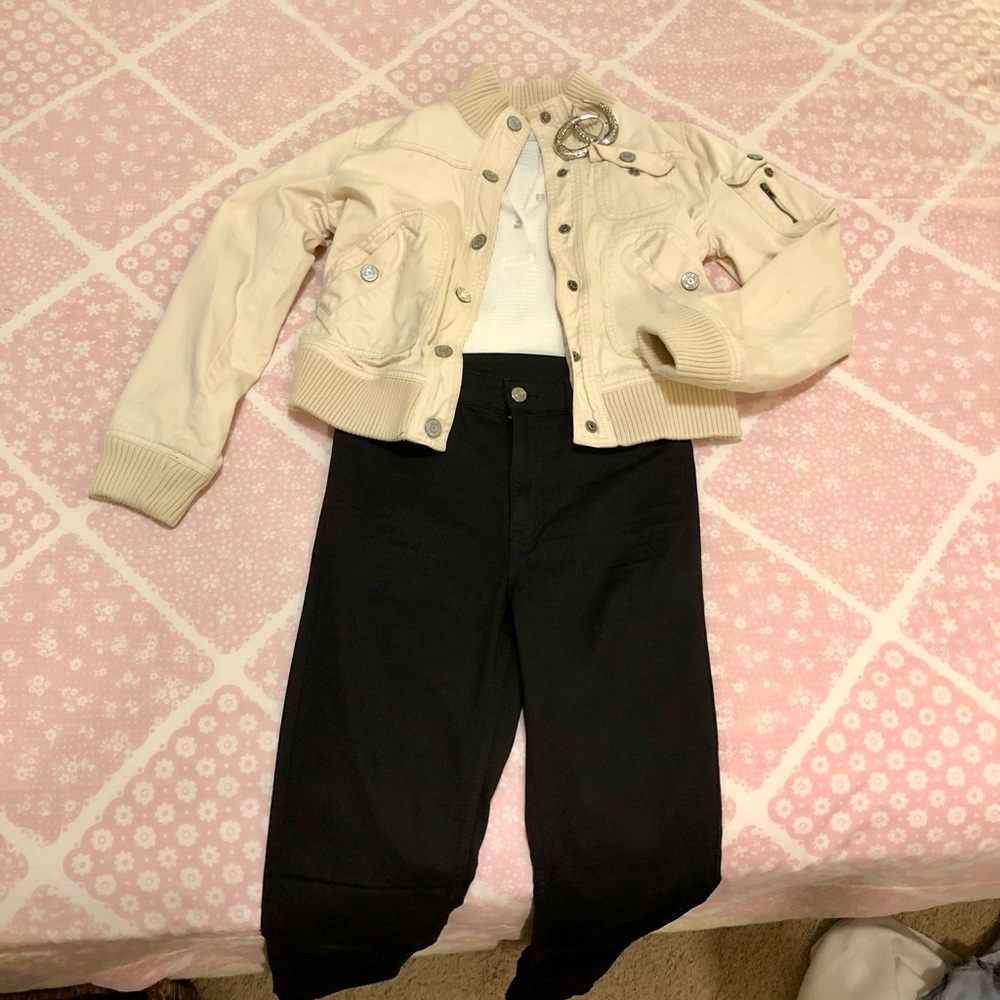 Gap canvas bomber jacket - xs - Picture 5 of 6